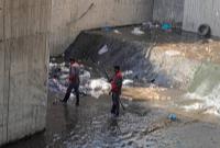 لایروبی مسیل باختر به طول ۳۱۵۰ متر در منطقه هشت انجام شد