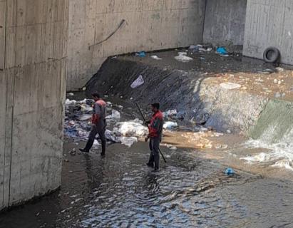 لایروبی مسیل باختر به طول ۳۱۵۰ متر در منطقه هشت انجام شد