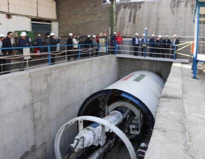 قطار تکنولوژی حفاری شهر تهران به چرخش افتاد