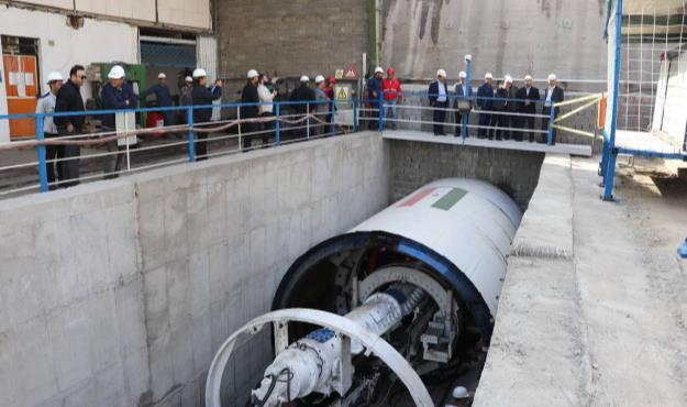 قطار تکنولوژی حفاری شهر تهران به چرخش افتاد