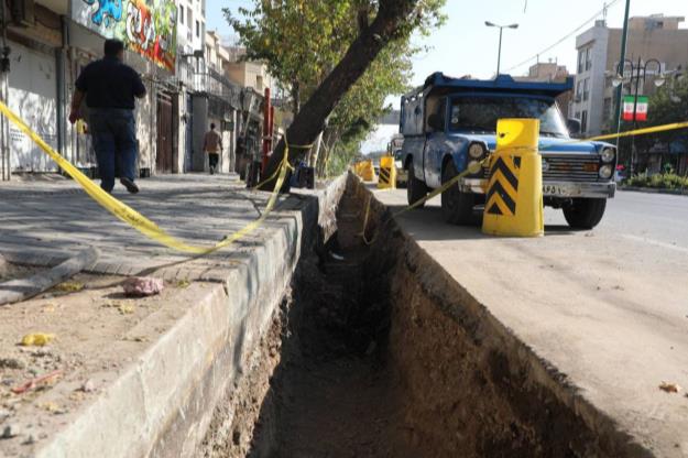 ۴ هزار و ۵۰۰ مترطول عملیات لوله‌گذاری در محور جانبازان
