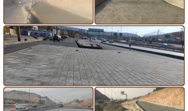 پیشرفت ۹۰ درصدی فاز دوم پروژه شهید شهرامفر / تکمیل عملیات اصلاح هندسی در فاز اول