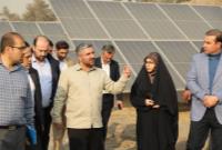 پنل‌های نیروگاه خورشیدی سرخه‌حصار بهینه‌سازی و توسعه می یابد