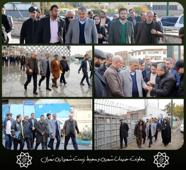 شتاب‌گیری طرح ساماندهی محور دماوند–انقلاب–آزادی با پیگیری معاونت خدمات شهری