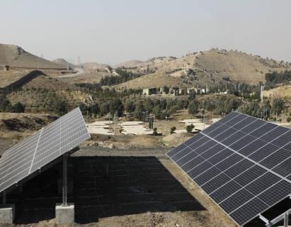 توسعه نیروگاه خورشیدی بوستان جنگلی سرخه‌حصار به ۱۵۵ کیلووات