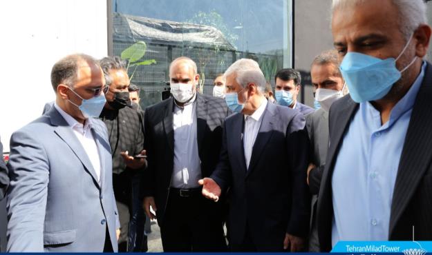 افتتاح بزرگترین و مجهزترین باشگاه اسکواش و پدل کشور در برج میلاد با حضور وزیر ورزش و جوانان