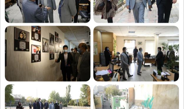 بازدید و دیدار چهره به چهره با کارکنان شهرداری منطقه ۱۶
