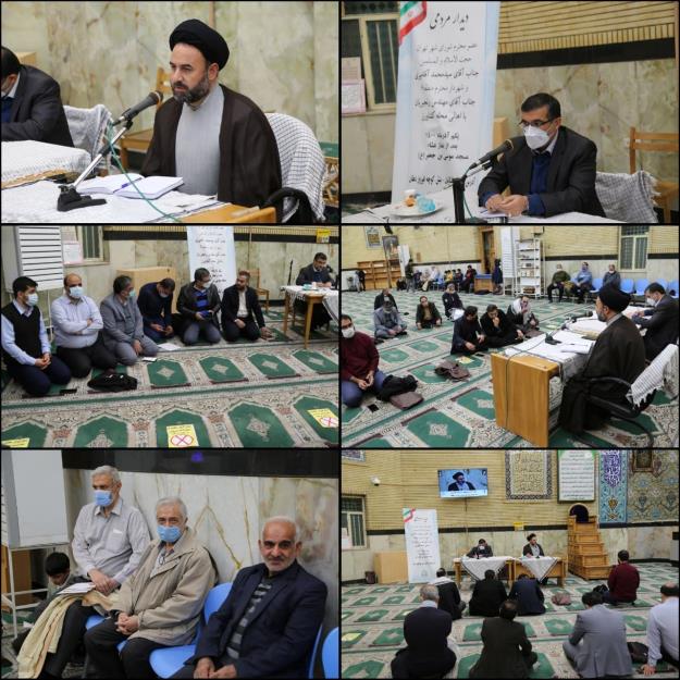  دیدار مردمی عضو شورای شهر تهران و شهردار منطقه۶ بااهالی محله کشاورز