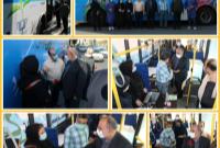 شهردار منطقه ۲۱ از کادر درمانی و پرسنل ایستگاه سیار "اتوبوس زندگی" تجلیل کرد