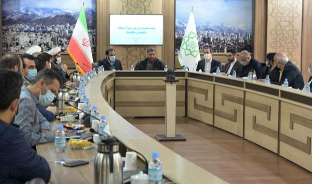 دومین نشست شهردار منطقه یک با معتمدین محلات با حضور عضو شورای اسلامی شهر برگزار شد